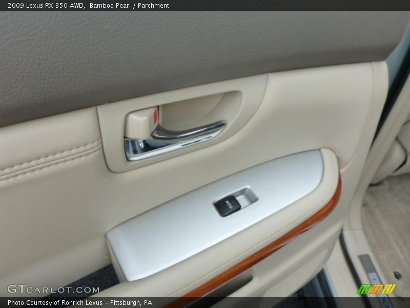 Bamboo Pearl / Parchment 2009 Lexus RX 350 AWD
