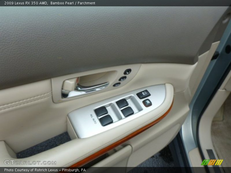 Bamboo Pearl / Parchment 2009 Lexus RX 350 AWD