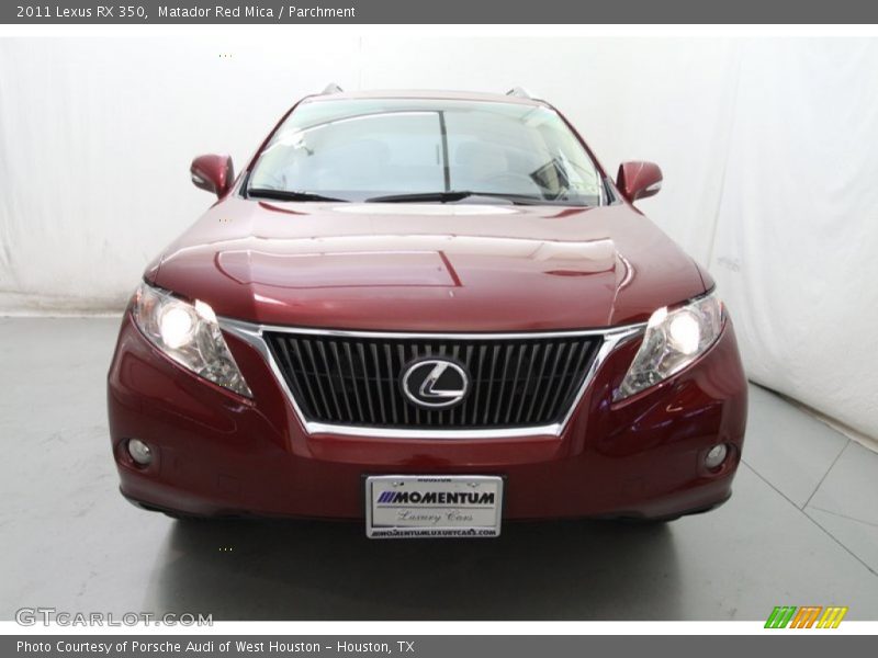 Matador Red Mica / Parchment 2011 Lexus RX 350