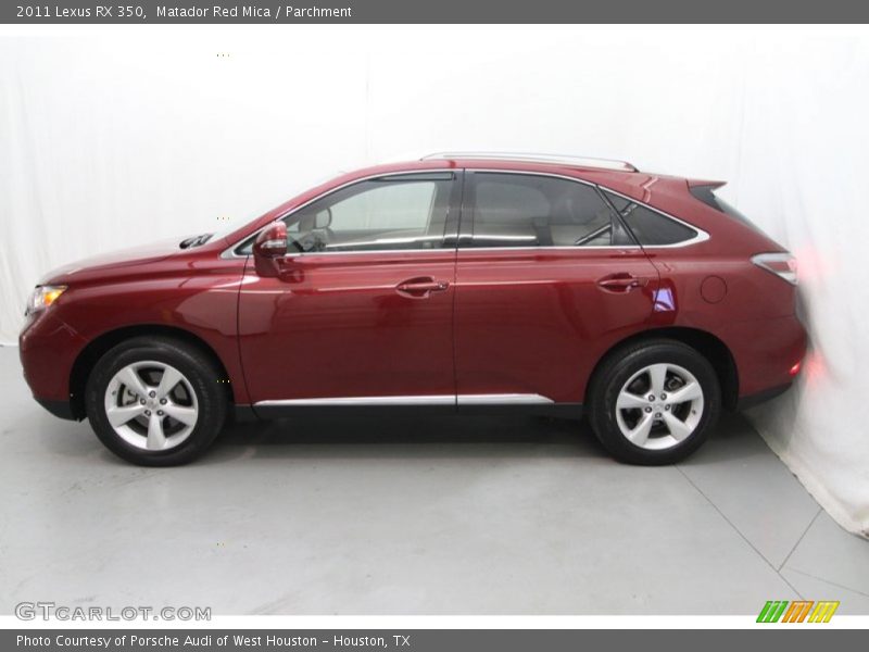 Matador Red Mica / Parchment 2011 Lexus RX 350