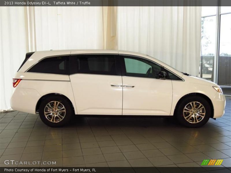 Taffeta White / Truffle 2013 Honda Odyssey EX-L