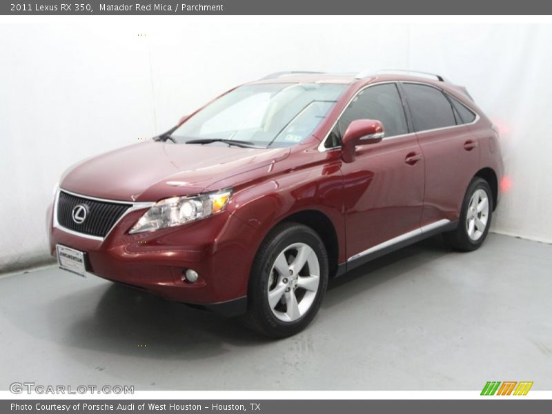 Matador Red Mica / Parchment 2011 Lexus RX 350