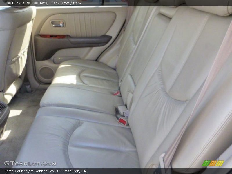 Black Onyx / Ivory 2001 Lexus RX 300 AWD