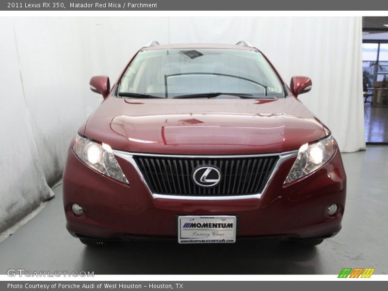 Matador Red Mica / Parchment 2011 Lexus RX 350