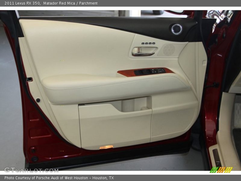 Matador Red Mica / Parchment 2011 Lexus RX 350
