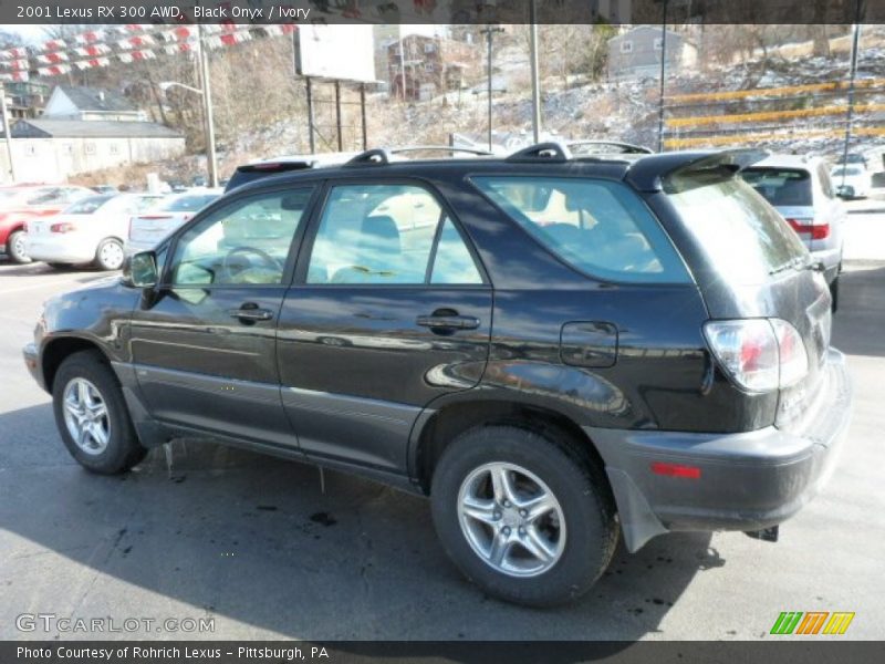 Black Onyx / Ivory 2001 Lexus RX 300 AWD