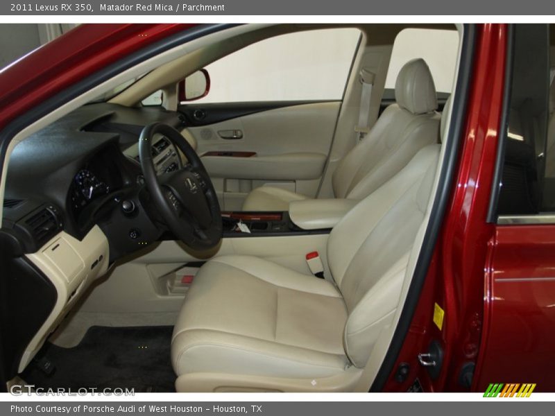 Matador Red Mica / Parchment 2011 Lexus RX 350