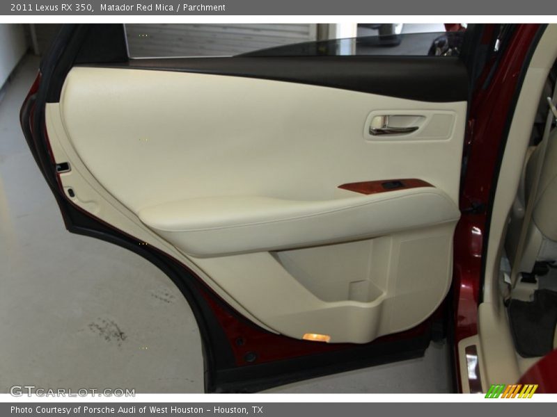 Matador Red Mica / Parchment 2011 Lexus RX 350