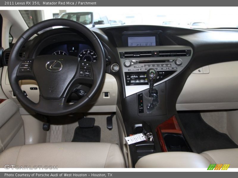 Matador Red Mica / Parchment 2011 Lexus RX 350