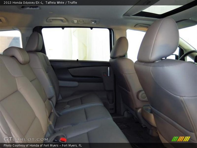 Taffeta White / Truffle 2013 Honda Odyssey EX-L