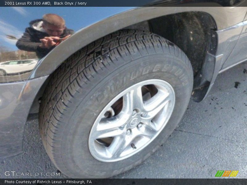 Black Onyx / Ivory 2001 Lexus RX 300 AWD