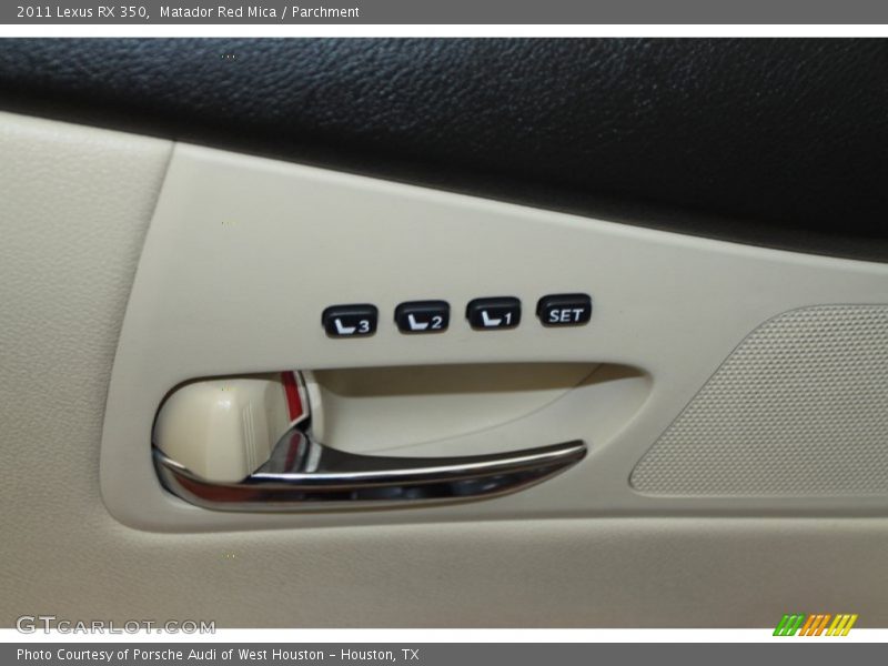 Matador Red Mica / Parchment 2011 Lexus RX 350