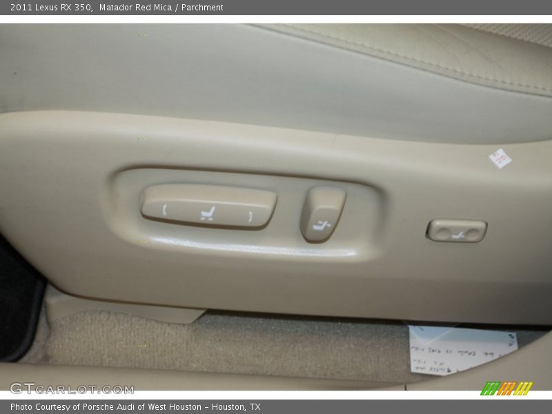 Matador Red Mica / Parchment 2011 Lexus RX 350