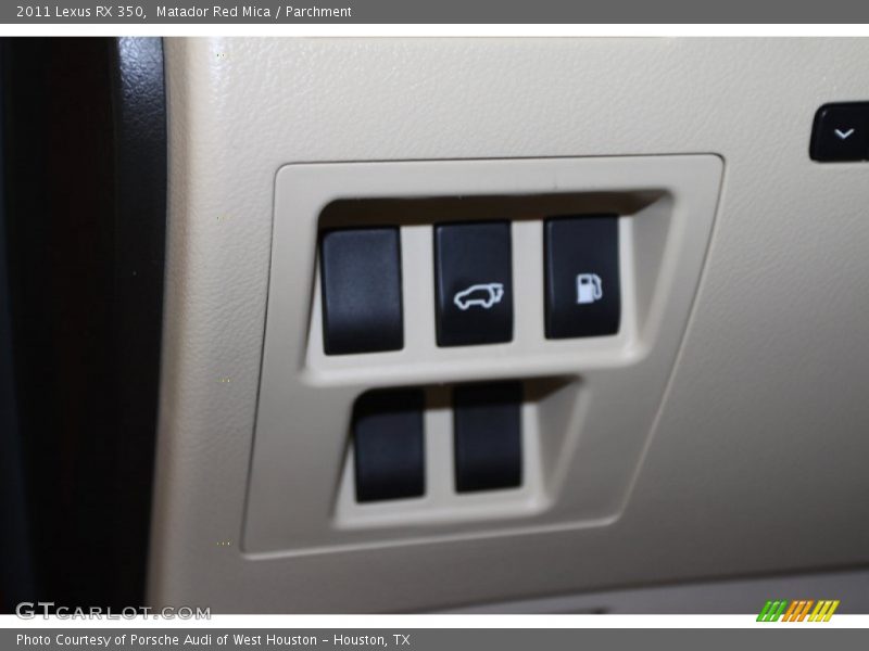 Matador Red Mica / Parchment 2011 Lexus RX 350
