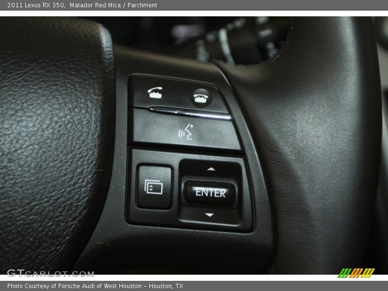 Matador Red Mica / Parchment 2011 Lexus RX 350
