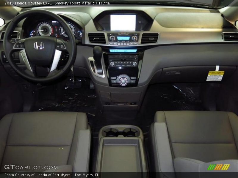 Smokey Topaz Metallic / Truffle 2013 Honda Odyssey EX-L