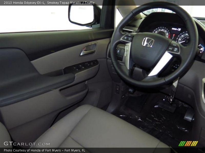 Smokey Topaz Metallic / Truffle 2013 Honda Odyssey EX-L