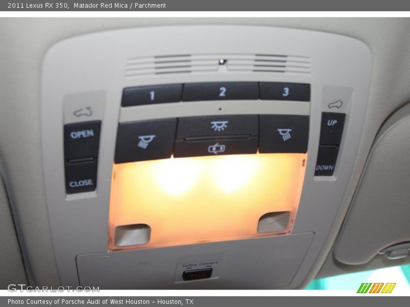 Matador Red Mica / Parchment 2011 Lexus RX 350