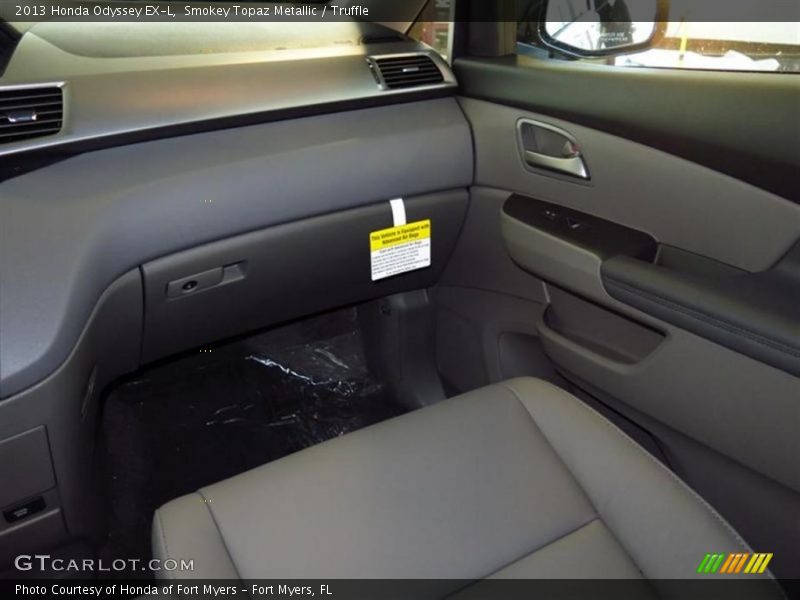 Smokey Topaz Metallic / Truffle 2013 Honda Odyssey EX-L