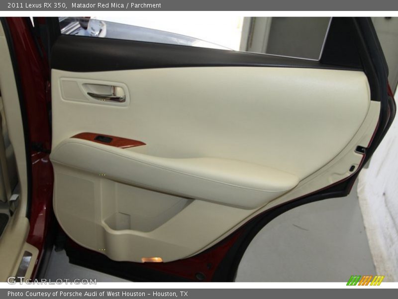 Matador Red Mica / Parchment 2011 Lexus RX 350