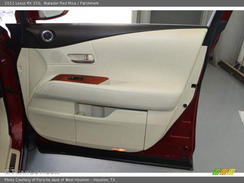 Matador Red Mica / Parchment 2011 Lexus RX 350