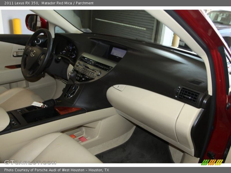 Matador Red Mica / Parchment 2011 Lexus RX 350
