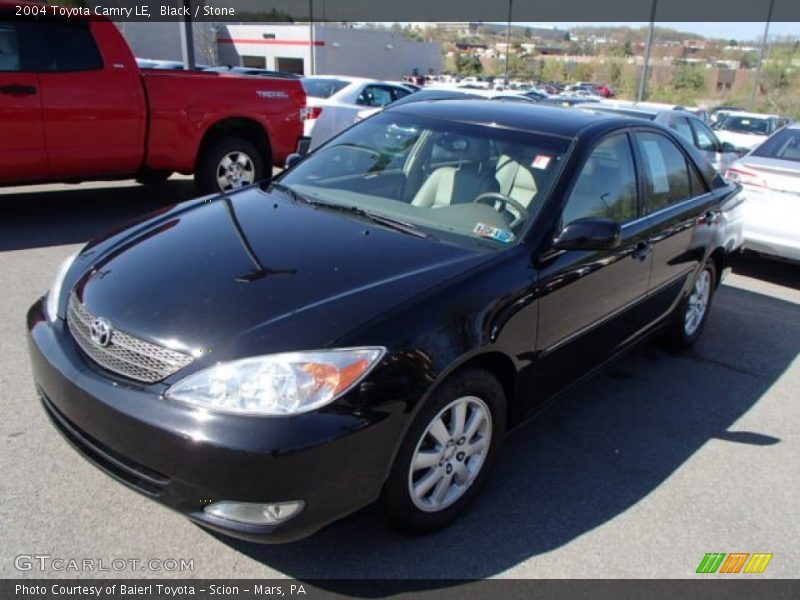 Black / Stone 2004 Toyota Camry LE