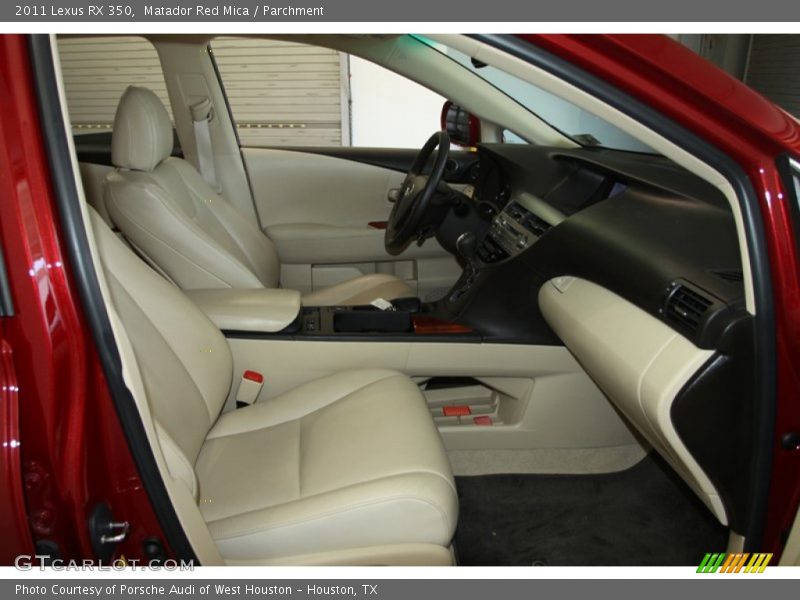 Matador Red Mica / Parchment 2011 Lexus RX 350