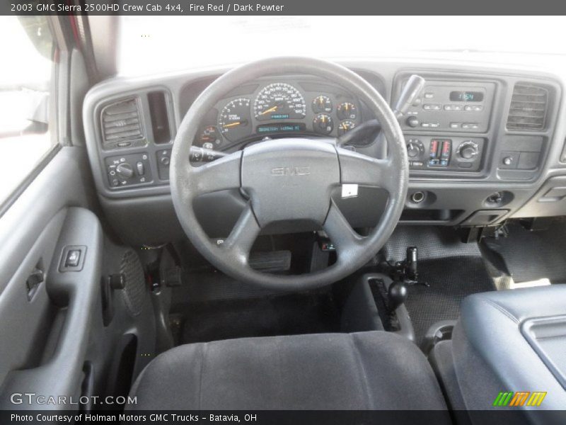 Fire Red / Dark Pewter 2003 GMC Sierra 2500HD Crew Cab 4x4