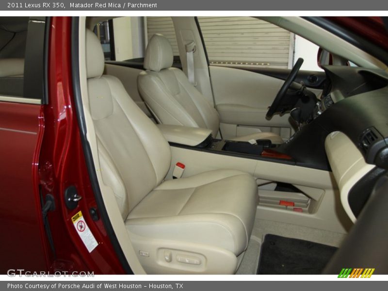 Matador Red Mica / Parchment 2011 Lexus RX 350