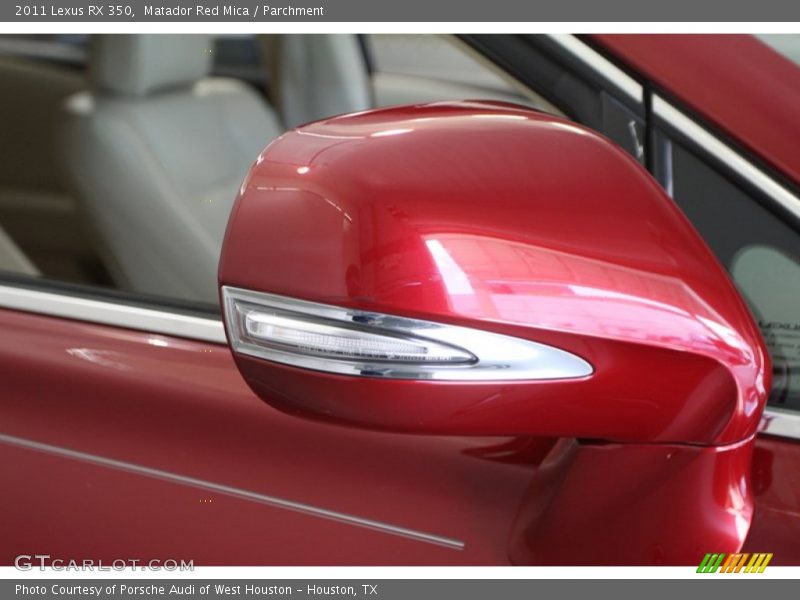 Matador Red Mica / Parchment 2011 Lexus RX 350