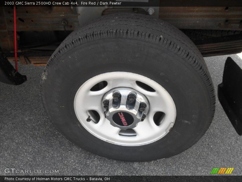 Fire Red / Dark Pewter 2003 GMC Sierra 2500HD Crew Cab 4x4