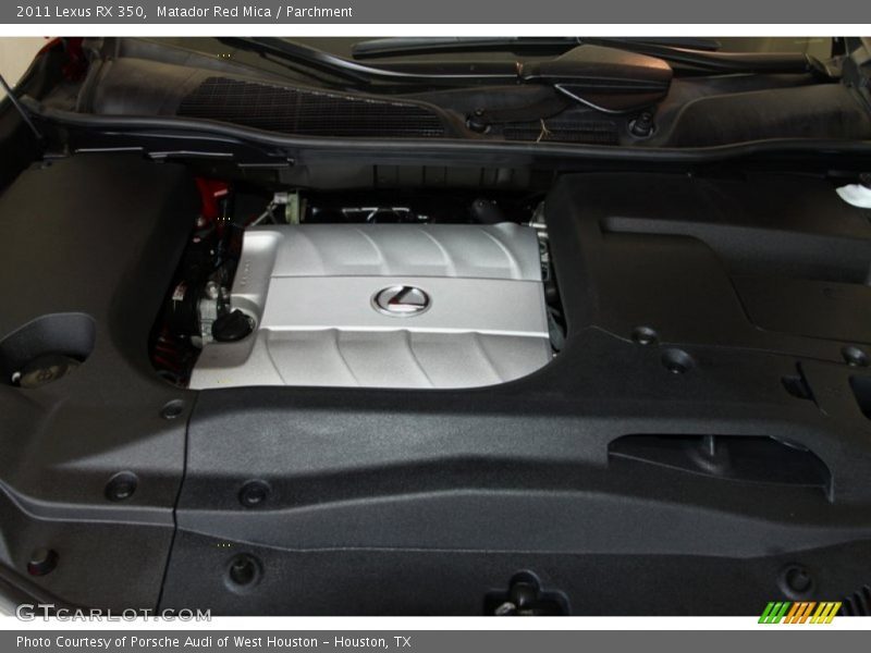 Matador Red Mica / Parchment 2011 Lexus RX 350