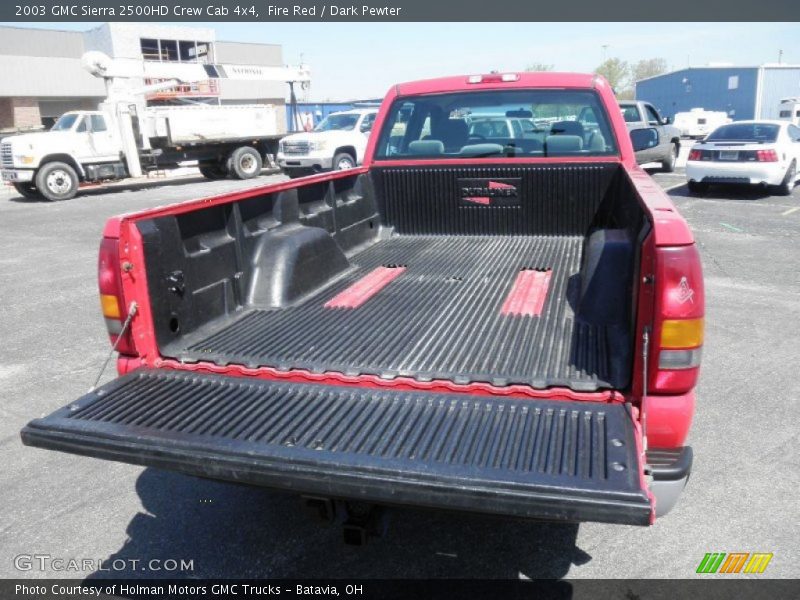 Fire Red / Dark Pewter 2003 GMC Sierra 2500HD Crew Cab 4x4