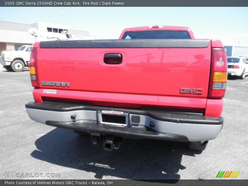 Fire Red / Dark Pewter 2003 GMC Sierra 2500HD Crew Cab 4x4