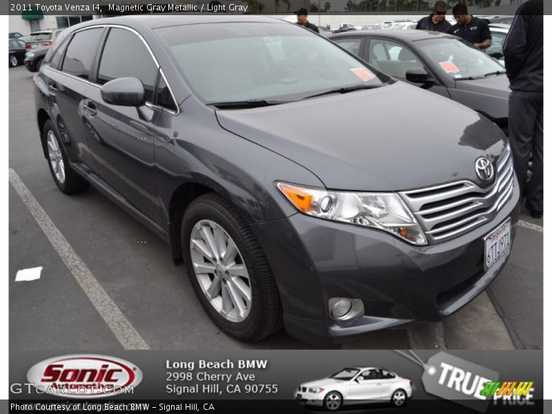 Magnetic Gray Metallic / Light Gray 2011 Toyota Venza I4