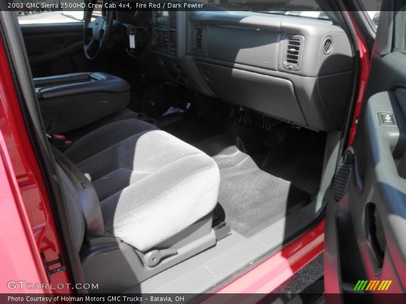 Fire Red / Dark Pewter 2003 GMC Sierra 2500HD Crew Cab 4x4