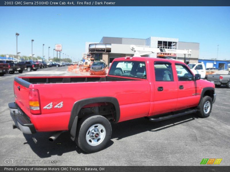 Fire Red / Dark Pewter 2003 GMC Sierra 2500HD Crew Cab 4x4