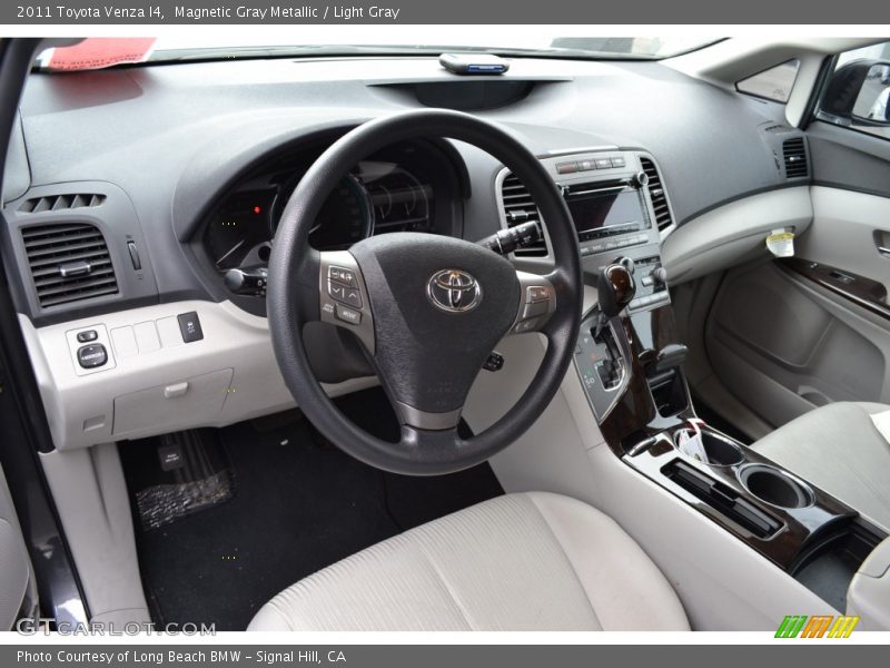 Magnetic Gray Metallic / Light Gray 2011 Toyota Venza I4