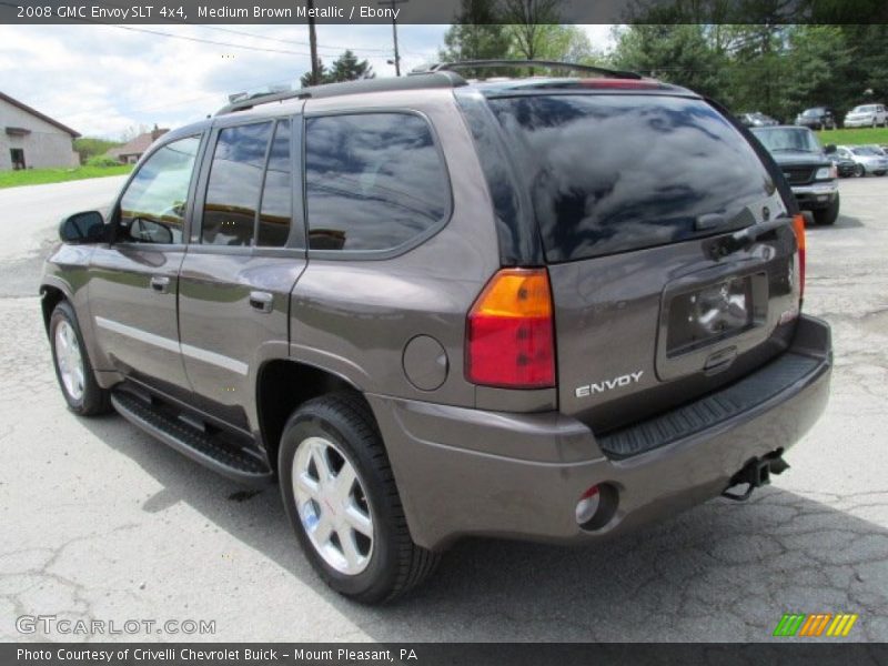 Medium Brown Metallic / Ebony 2008 GMC Envoy SLT 4x4