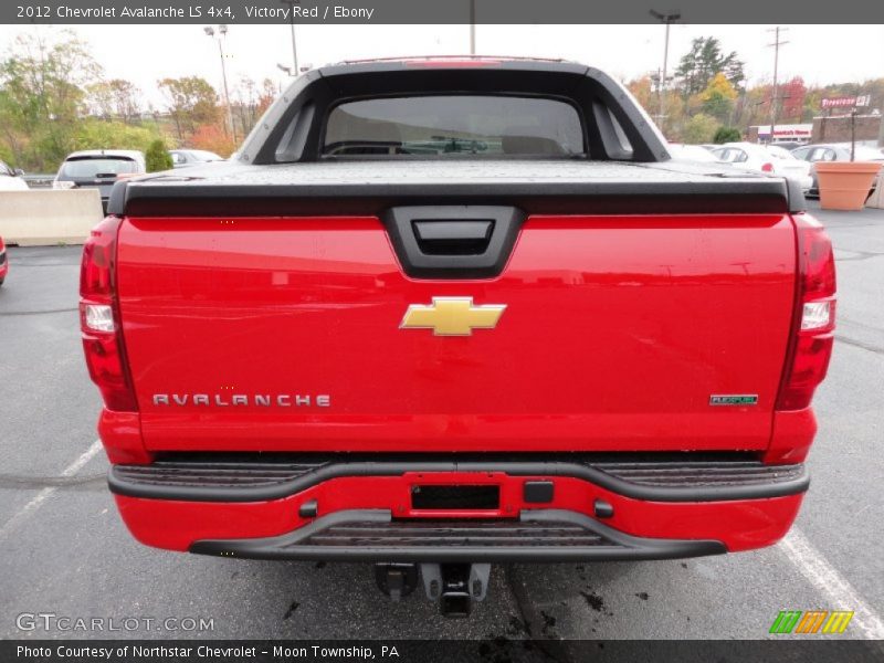 Victory Red / Ebony 2012 Chevrolet Avalanche LS 4x4