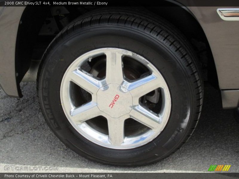 Medium Brown Metallic / Ebony 2008 GMC Envoy SLT 4x4