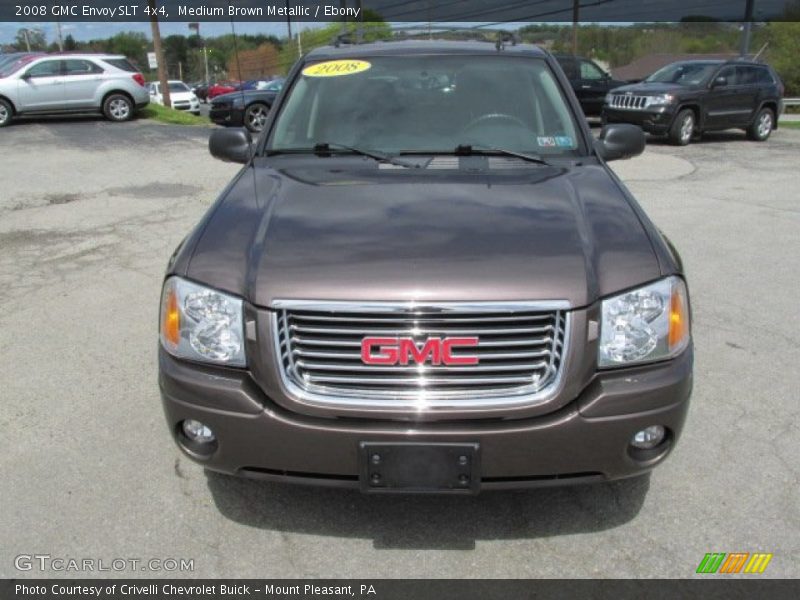 Medium Brown Metallic / Ebony 2008 GMC Envoy SLT 4x4