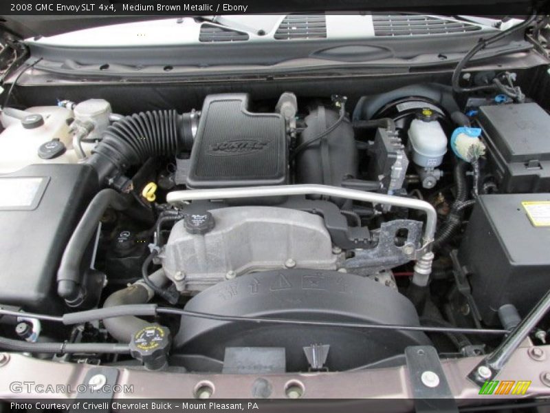 Medium Brown Metallic / Ebony 2008 GMC Envoy SLT 4x4