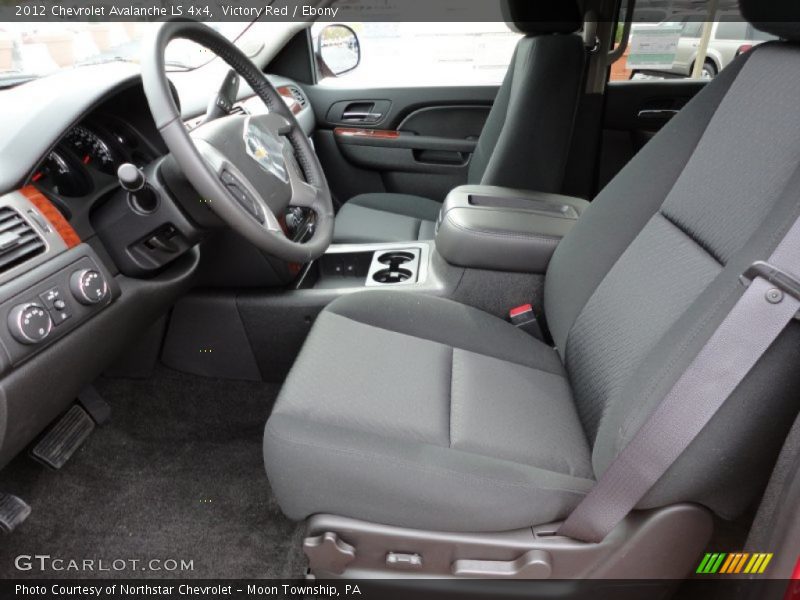 Victory Red / Ebony 2012 Chevrolet Avalanche LS 4x4