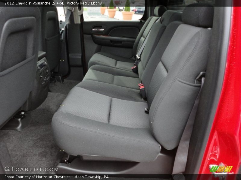 Victory Red / Ebony 2012 Chevrolet Avalanche LS 4x4