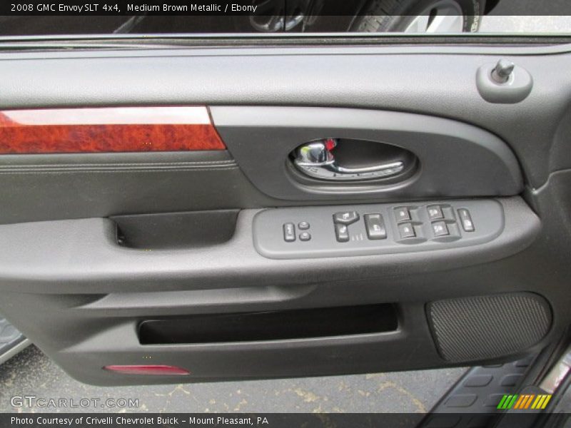 Medium Brown Metallic / Ebony 2008 GMC Envoy SLT 4x4