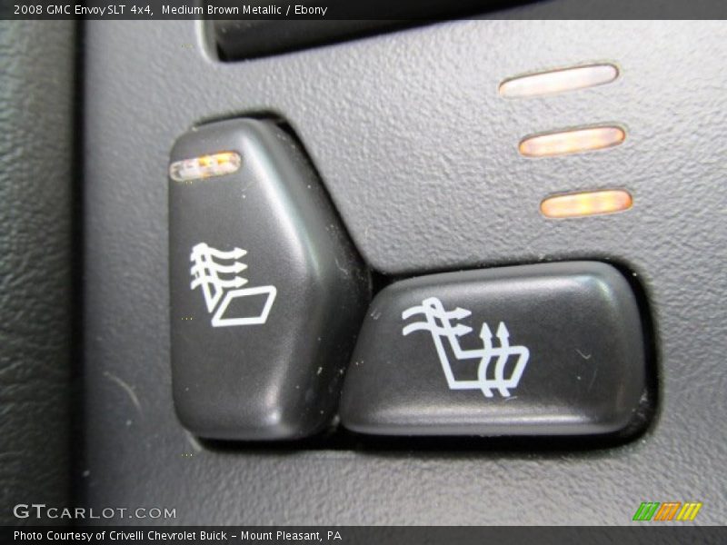 Medium Brown Metallic / Ebony 2008 GMC Envoy SLT 4x4