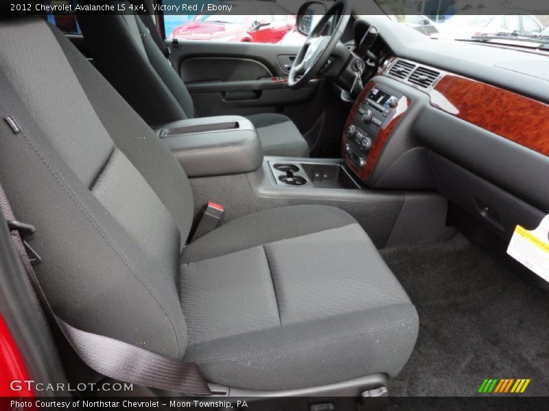 Victory Red / Ebony 2012 Chevrolet Avalanche LS 4x4