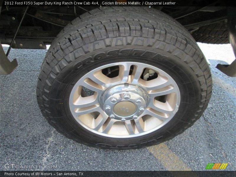 Golden Bronze Metallic / Chaparral Leather 2012 Ford F350 Super Duty King Ranch Crew Cab 4x4